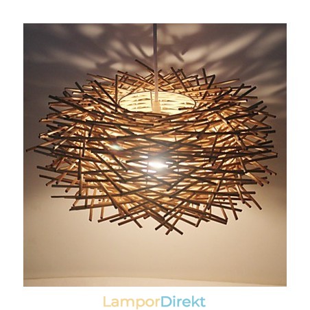 Modern Lantlig Cany Art Vävd Rotting Enkelhuvud Droplight Lampa Modern Lantlig Cany Art Vävd Rotting Enkelhuvud Droplight Lampa