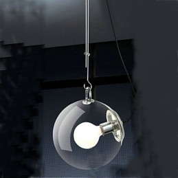 Traditionell Classic Globe Mini Style Pendellampa