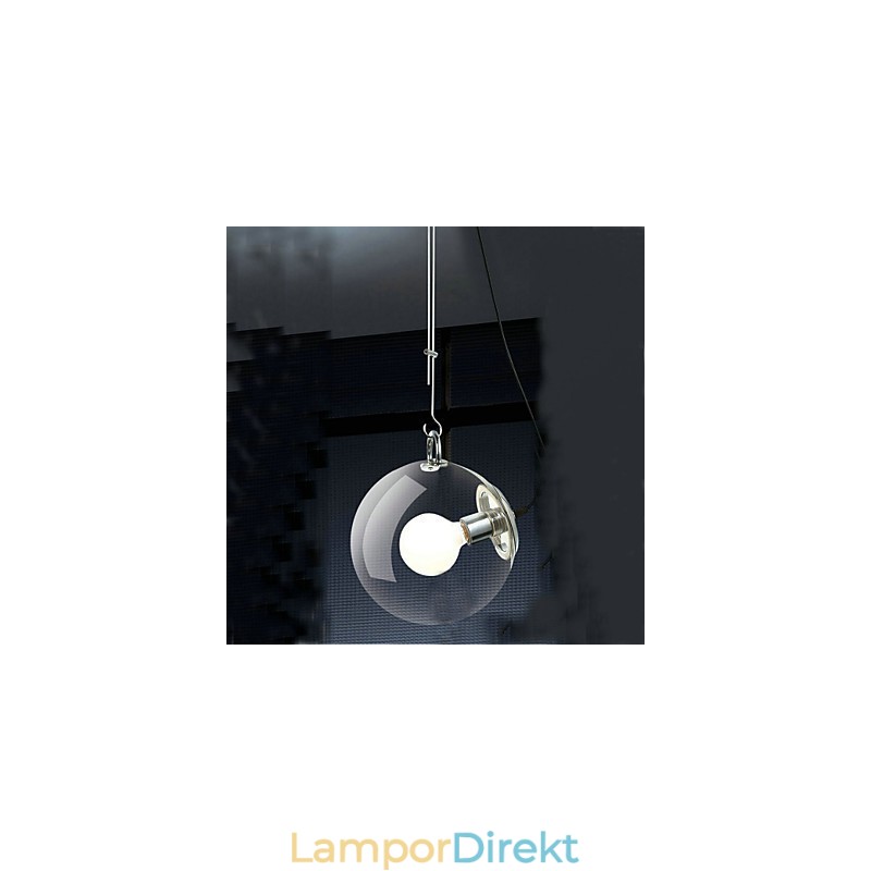Traditionell Classic Globe Mini Style Pendellampa