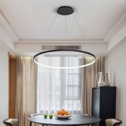 Dimbar 80 Cm Diameter Taklampa Modern Design