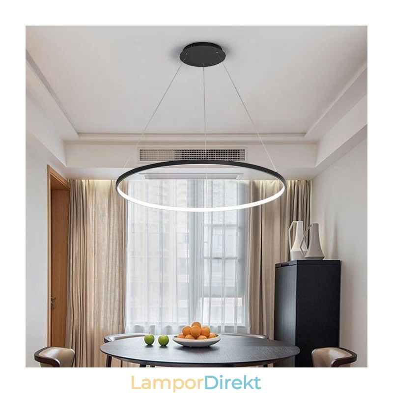 Dimbar 80 Cm Diameter Taklampa Modern Design