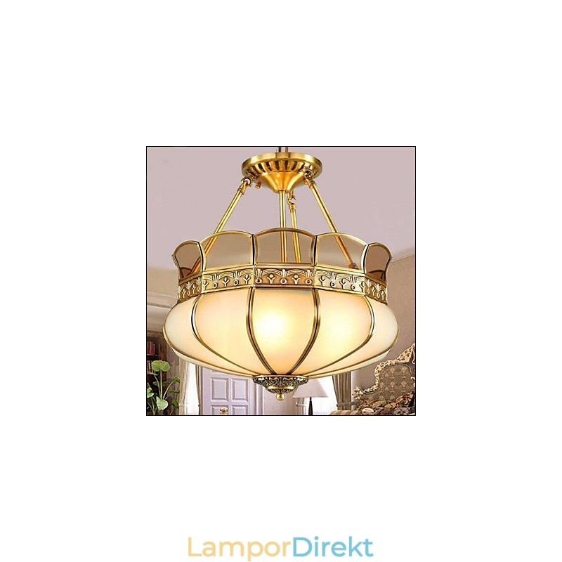 Den Klassiska Koppar Halvtakslampan Copper Porch