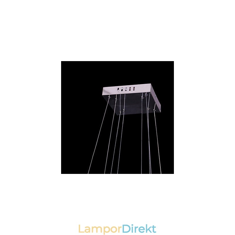 Modern Och Modern Kristallmetall Taklampa