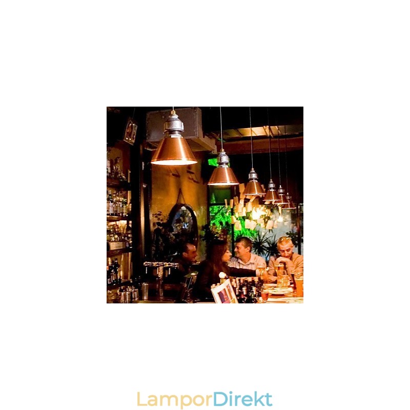 Vintage Country Metal Pendellampa