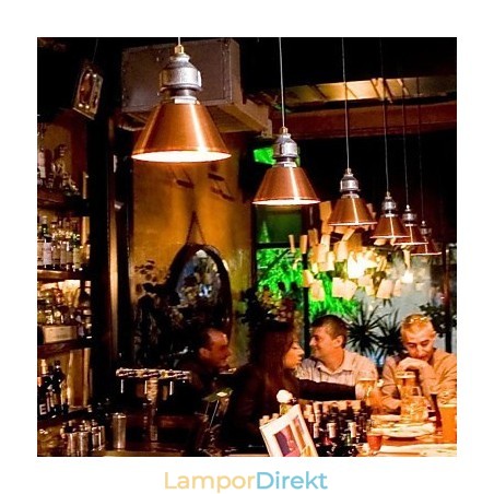 Vintage Country Metal Pendellampa