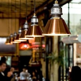 Vintage Country Metal Pendellampa