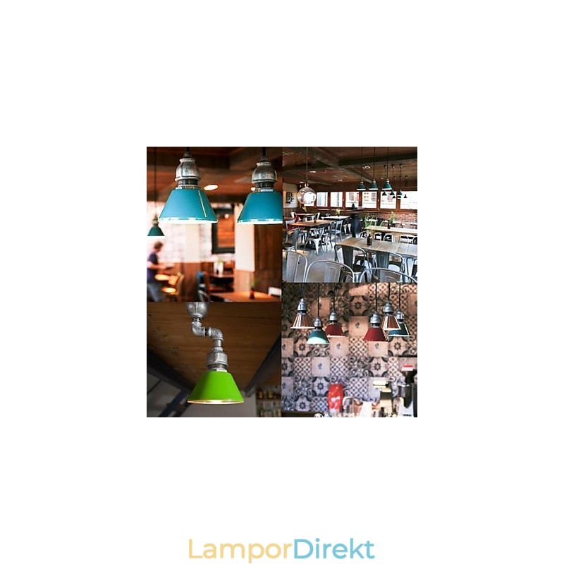 Vintage Country Metal Pendellampa