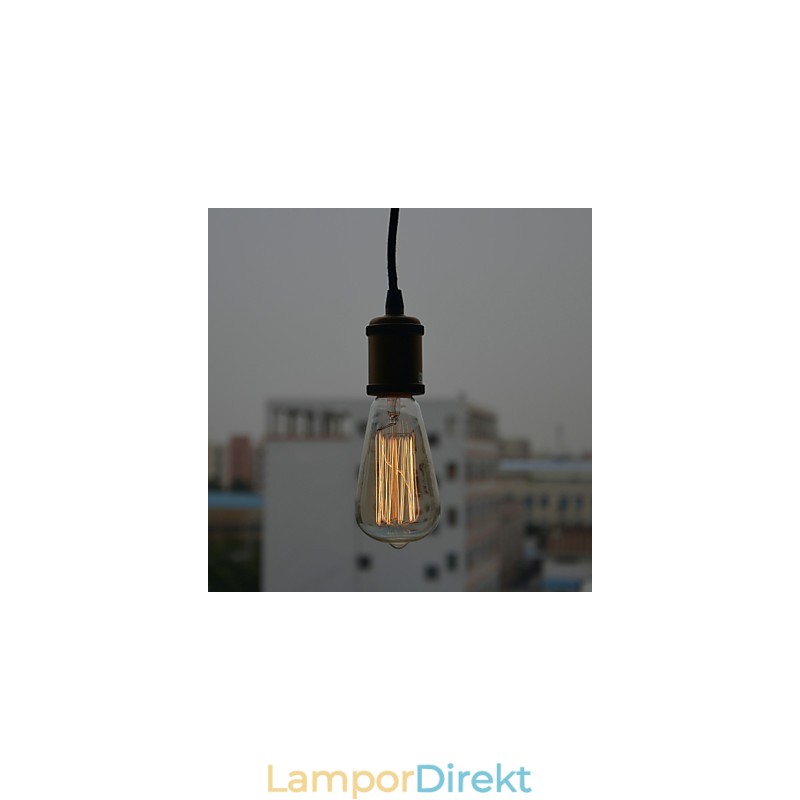 Traditionell Klassisk Vintage Mini Stil Elektropläterad Pendellampa