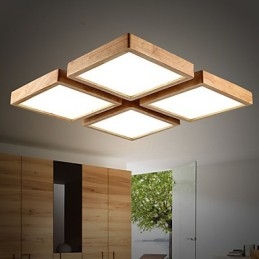 Modern Contemporary Country Mini Style Övrigt Wood Bambu Pendellampa