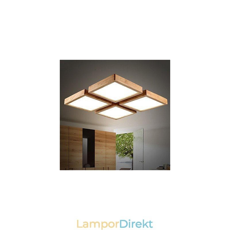 Modern Contemporary Country Mini Style Övrigt Wood Bambu Pendellampa