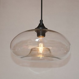 Modern Karakteristisk Pendel 1 Ljus Med Transparent Skärm