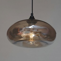 Modern Karakteristisk Pendel 1 Ljus Med Transparent Skärm