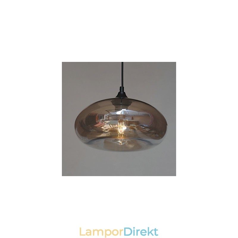 Modern Karakteristisk Pendel 1 Ljus Med Transparent Skärm