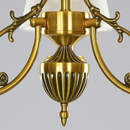Ren Vit Modern Och Modern Dekorativ Design Taklampa Familj
