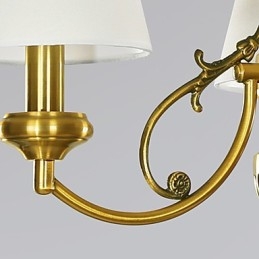 Ren Vit Modern Och Modern Dekorativ Design Taklampa Familj