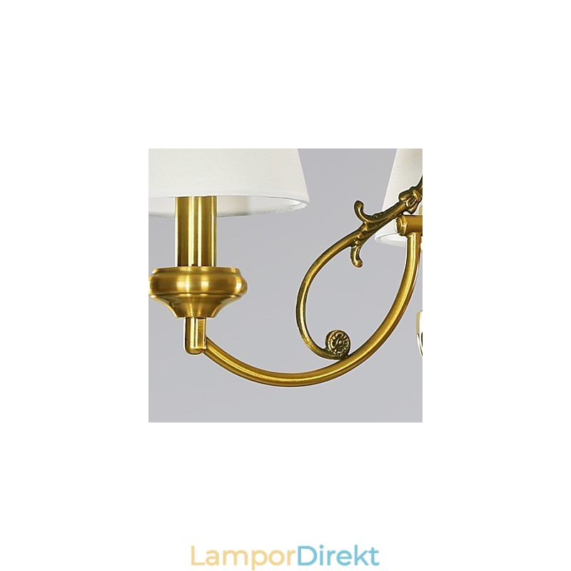 Ren Vit Modern Och Modern Dekorativ Design Taklampa Familj