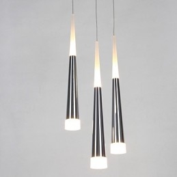 Triple Pendel Light Modern Contemporary Dining Kids Metal Rund Canopy