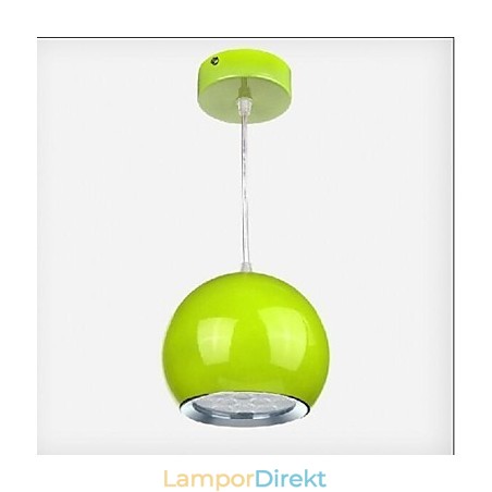 Modern Samtida Globe Målning Metall Taklampa Modern Samtida Globe Målning Metall Taklampa