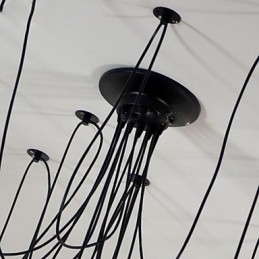 Vintage Edison Multipel Justerbar Diy Taklampa Ljus Pendelbelysning Ljuskrona Modern Chic Industriell Matsal