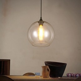 Creative Nordic Contracted Rural Glas Ball Single Head Droplight