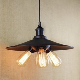 Pendellampor Traditionell Klassisk Vintage Retro Country Garage Metal