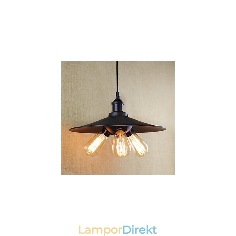 Pendellampor Traditionell Klassisk Vintage Retro Country Garage Metal