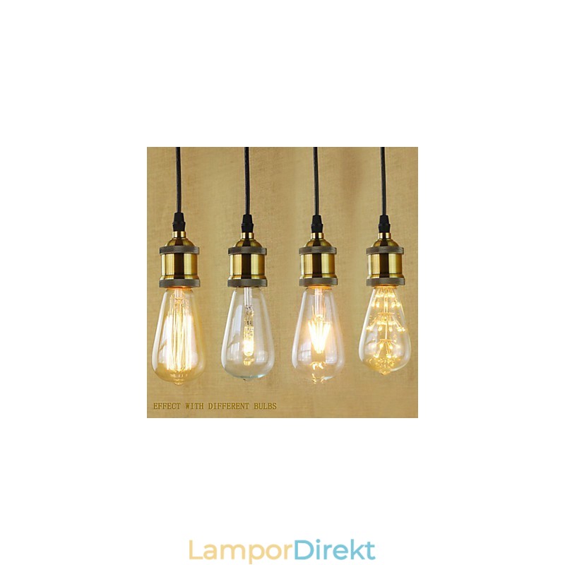 Pendellampor Traditionell Klassisk Vintage Retro Country Garage Metal