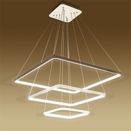Modern Design Taklampa Tre Ringar