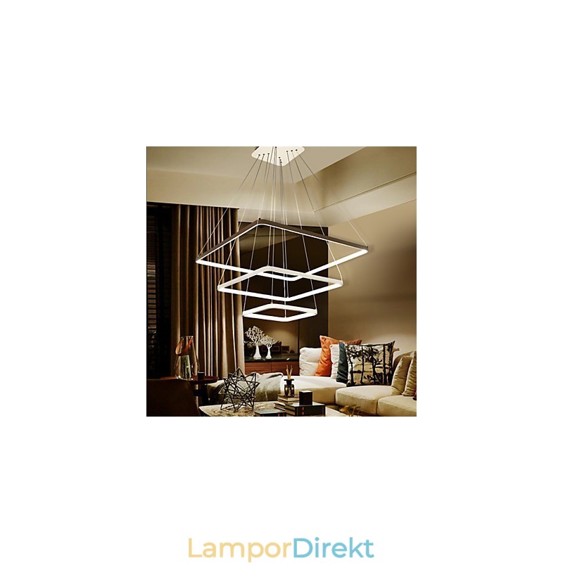 Modern Design Taklampa Tre Ringar