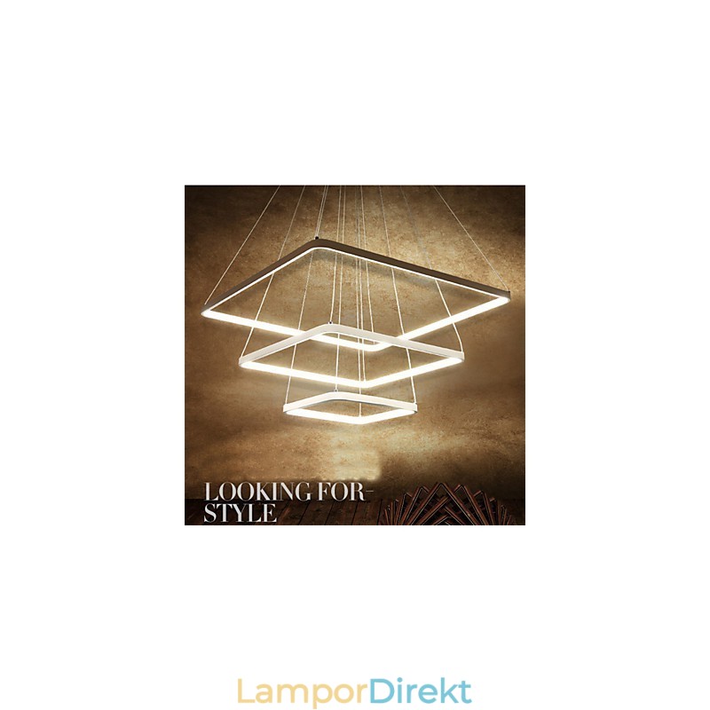 Modern Design Taklampa Tre Ringar