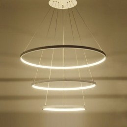 Modern Design Taklampa Tre Ringar