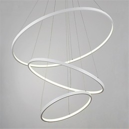 Modern Design Taklampa Tre Ringar