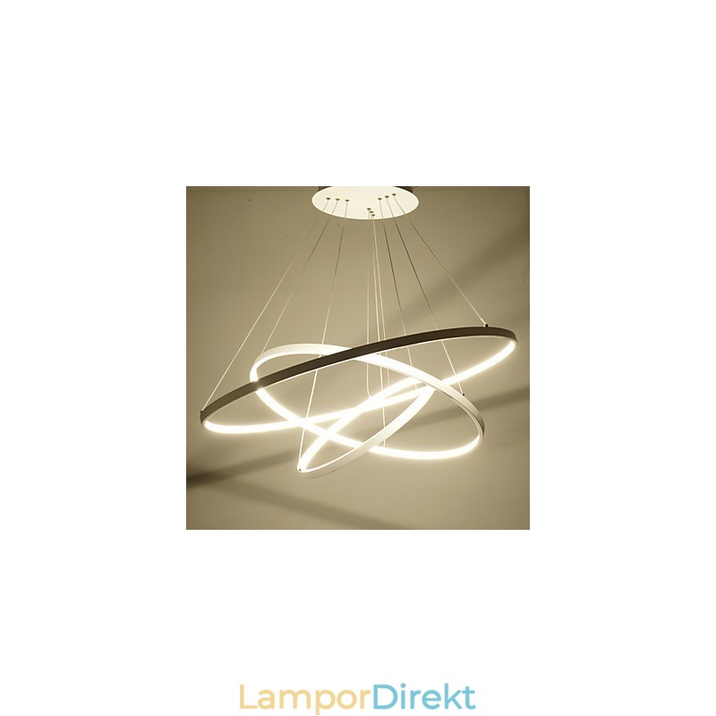 Modern Design Taklampa Tre Ringar