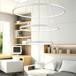 Modern Design Taklampa Tre Ringar
