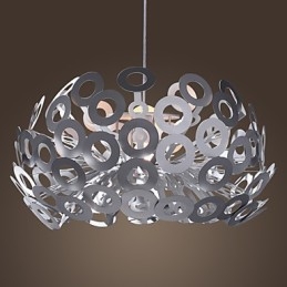 Modern Taklampa I Cirkel Med Utvald Lampskärm
