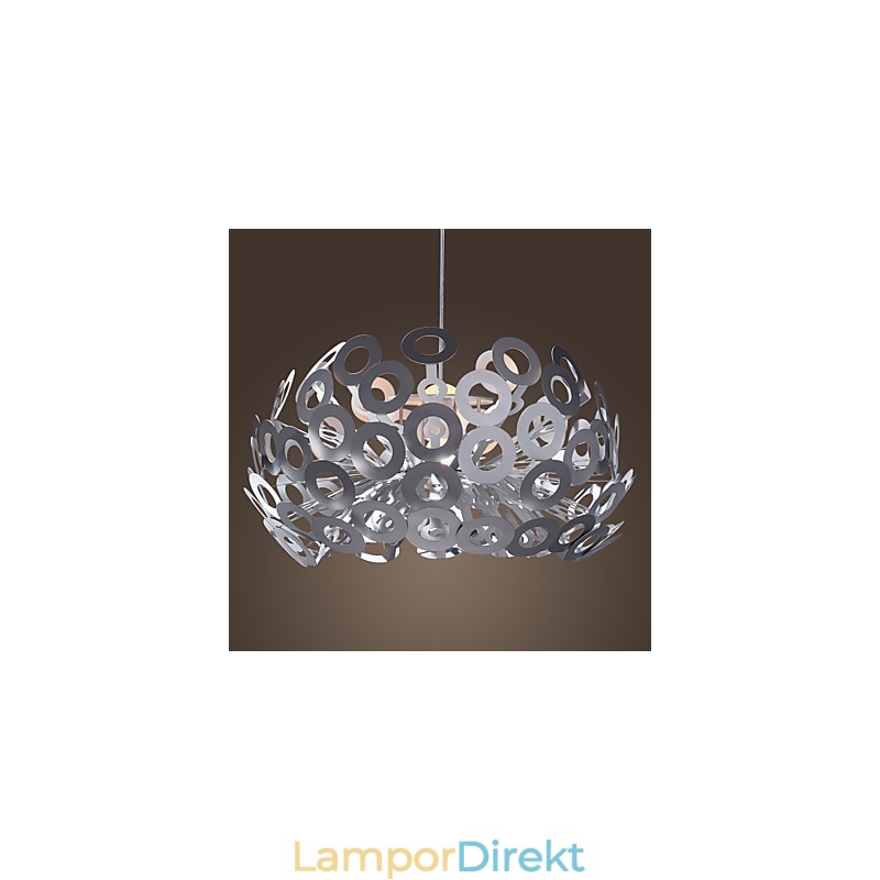 Modern Taklampa I Cirkel Med Utvald Lampskärm