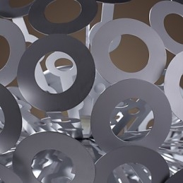 Modern Taklampa I Cirkel Med Utvald Lampskärm