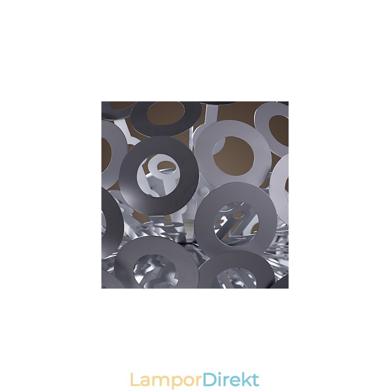 Modern Taklampa I Cirkel Med Utvald Lampskärm