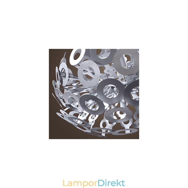 Modern Taklampa I Cirkel Med Utvald Lampskärm