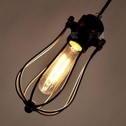 Vintage Edison Multipel Justerbar Diy Taklampa Ljus Pendelbelysning Ljuskrona Modern Chic Industriell Matsal