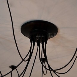 Vintage Edison Multipel Justerbar Diy Taklampa Ljus Pendelbelysning Ljuskrona Modern Chic Industriell Matsal