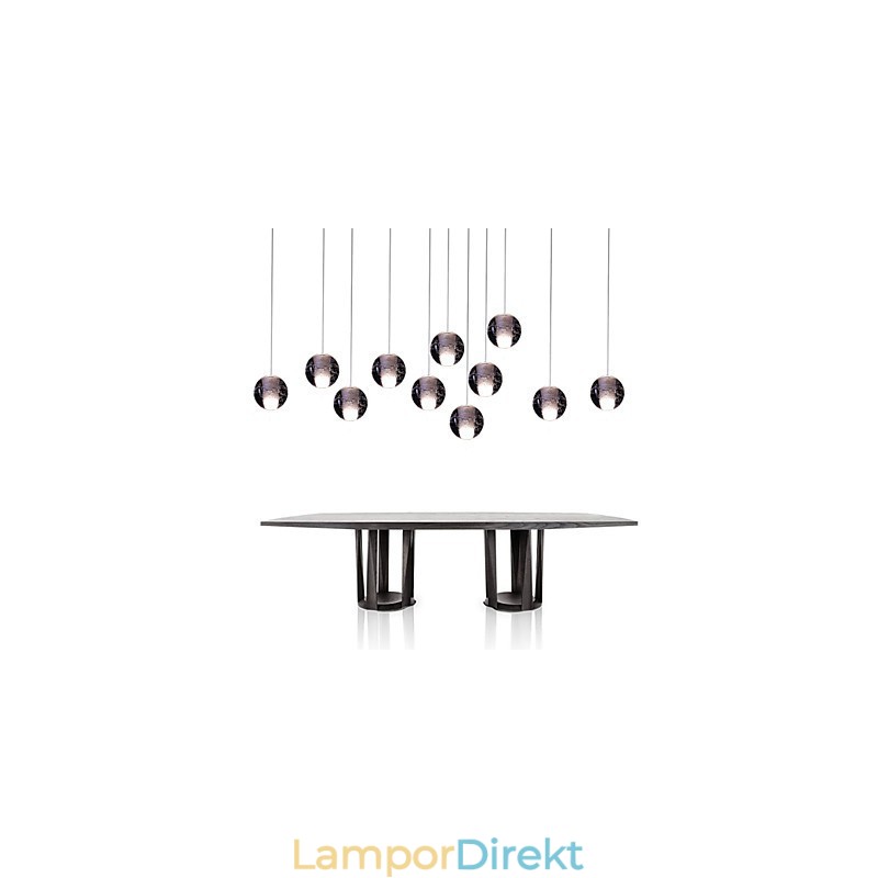 Pendellampa G4 Retroifit 3W Kromplätering Kristall Modern Contemporary Pendellampa