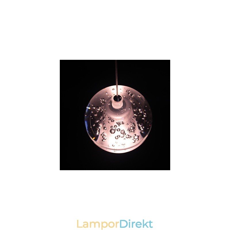 Pendellampa G4 Retroifit 3W Kromplätering Kristall Modern Contemporary Pendellampa