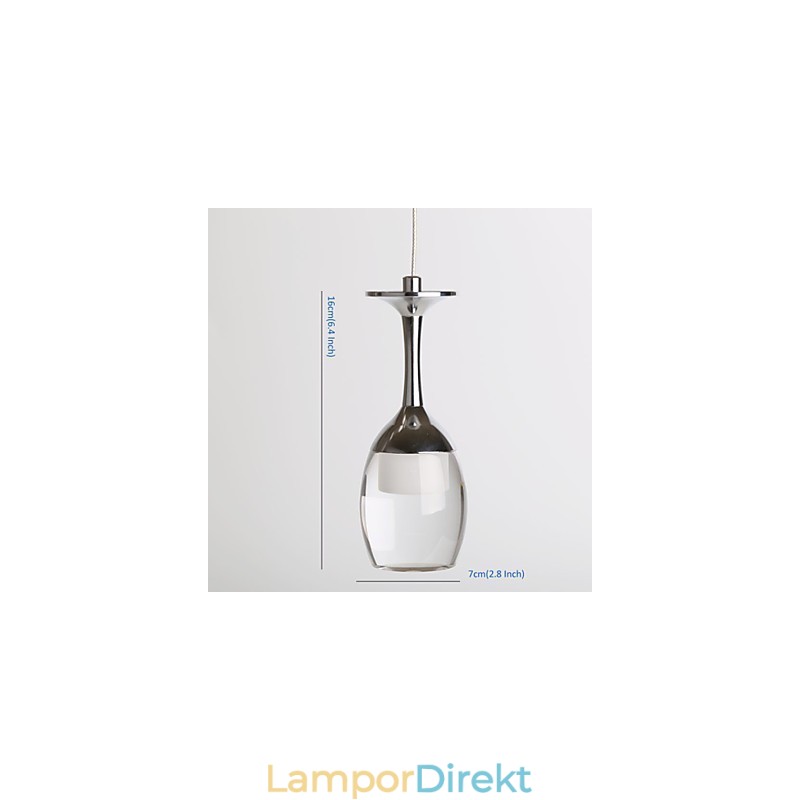 Pendellampor 3 Lampor Lång Bakplatta Modern Contemporary
