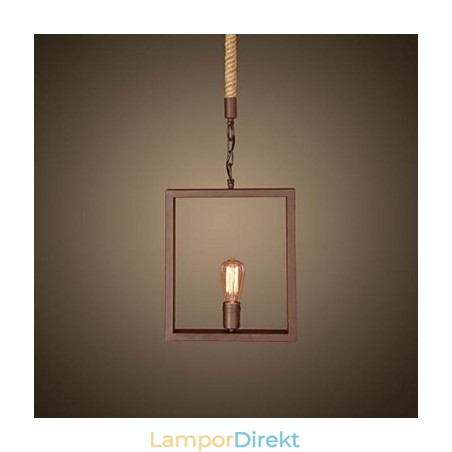 Traditionell Klassisk Rustik Lodge Vintage Retro Country Metal Pendel Light Traditionell Klassisk Rustik Lodge Vintage Retro Country Metal Pendel Light