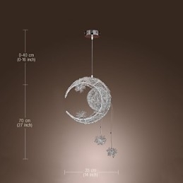 Modern Och Modern Globe Mini Stil Galvaniserad Metall Taklampa