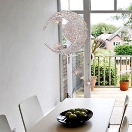 Modern Och Modern Globe Mini Stil Galvaniserad Metall Taklampa
