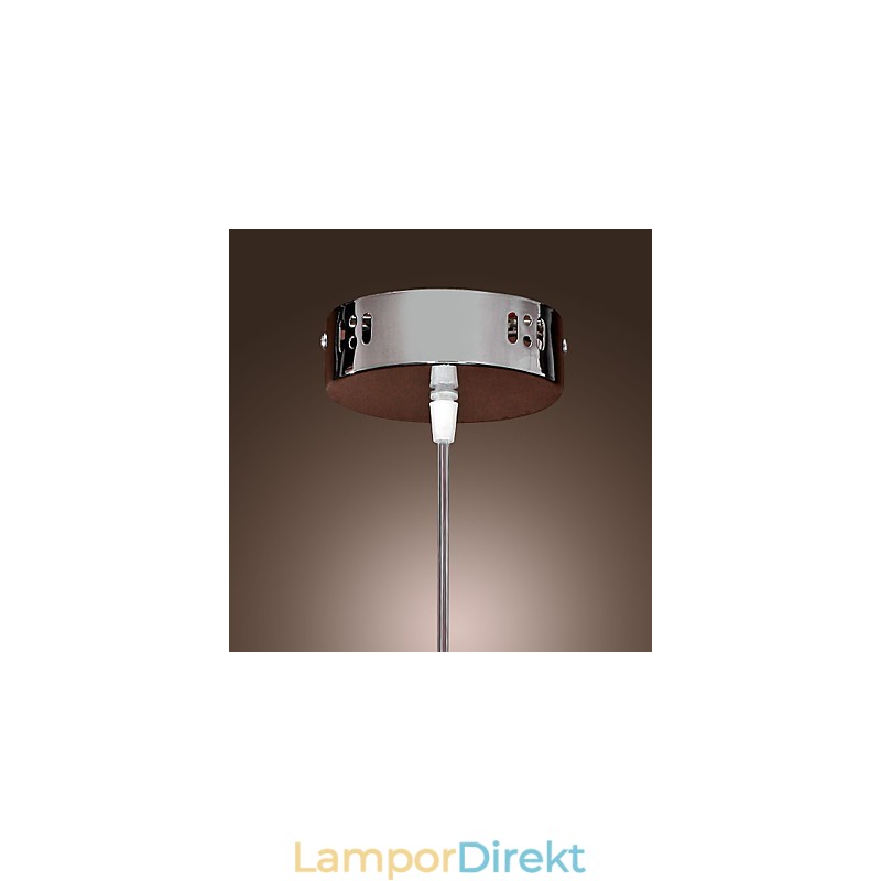 Modern Och Modern Globe Mini Stil Galvaniserad Metall Taklampa