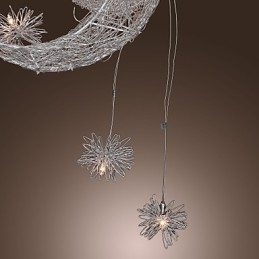 Modern Och Modern Globe Mini Stil Galvaniserad Metall Taklampa