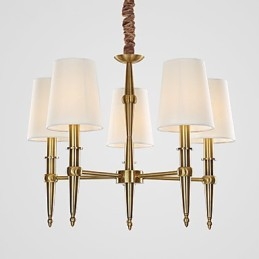 Ren Vit Modern Och Modern Dekorativ Design Taklampa Familj